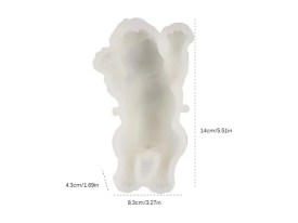 Molde silicona perrito sharpei